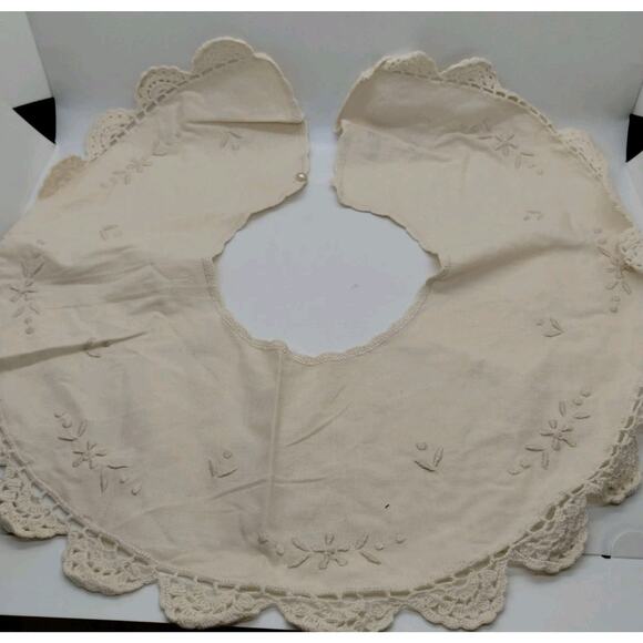 Lot Of 4 Prairie Collar Lace Inserts - Battenburg - Ann's - Annie - Picture 7 of 9